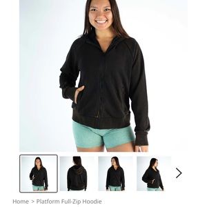Fleo Platform Full Zip Hoodie
